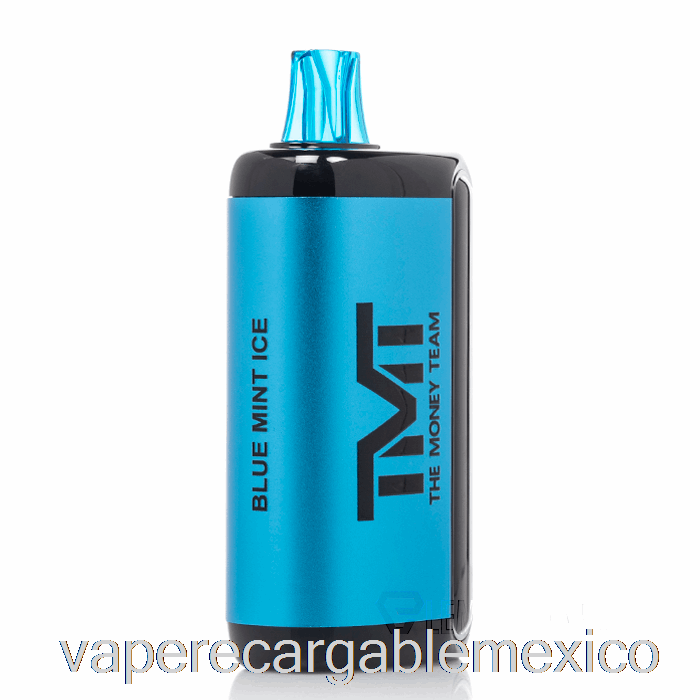 Vape Recargable Floyd Mayweather Tmt 15k Desechable Azul Menta Hielo